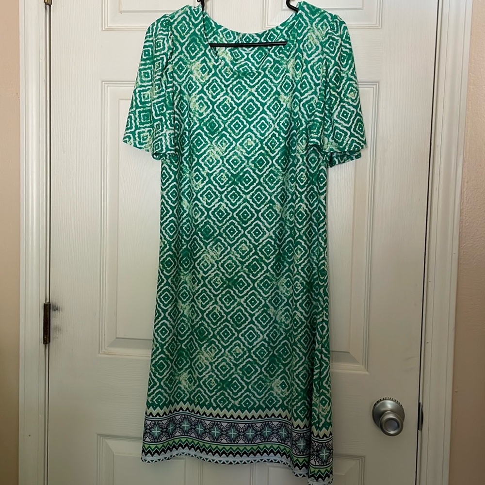 Green dress